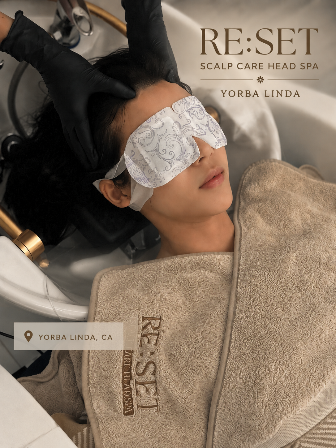 RE:SET | Japanese Head Spa Orange County | Reset Scalp Care Head Spa